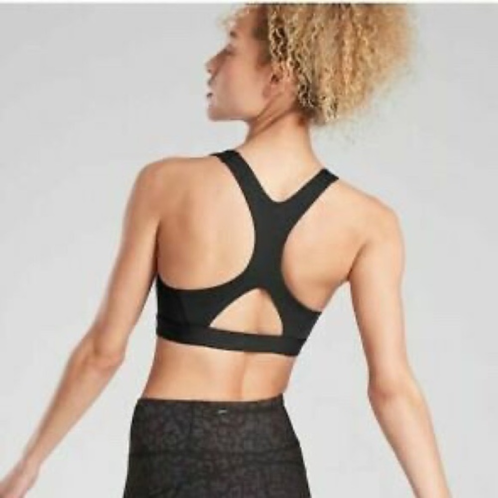 Athleta Ultimate Bra D/DD in Supersonic Black New - Picture 3 of 12